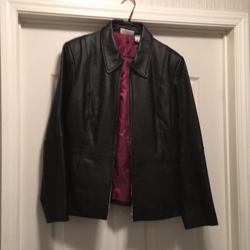 Leather jacket